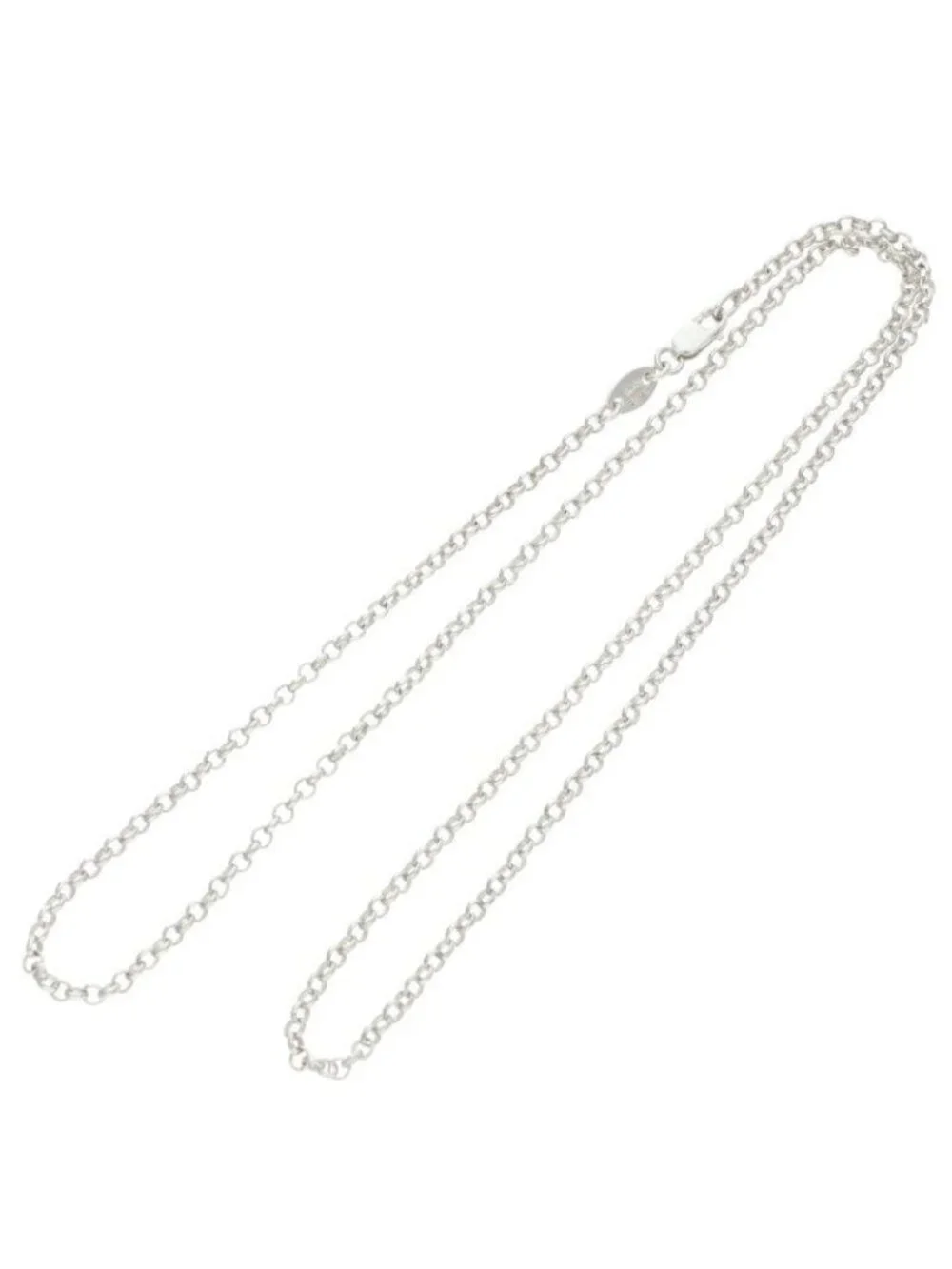 Chrome Hearts Neckchain Roll Chain Silver Necklace